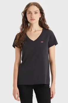 Женская черная футболка Черный M Levi’s® 85341;0003