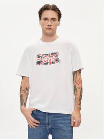 Pepe Jeans Футболка Clag PM509384 Білий Regular Fit Pepe Jeans Футболка Clag PM509384 Білий Regular Fit
