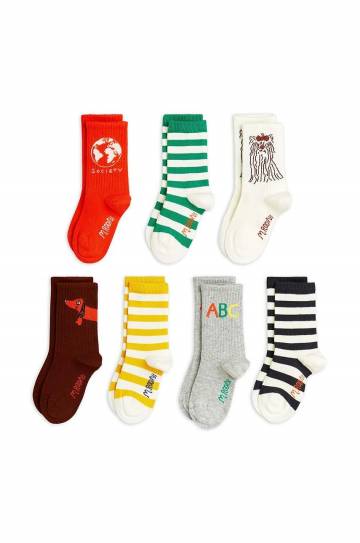 Детские носки Mini Rodini 7 шт 2476011200 Детские носки Mini Rodini 7 шт 2476011200