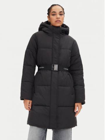 Calvin Klein Jeans Пуховик J20J224122 Чорний Relaxed Fit Calvin Klein Jeans Пуховик J20J224122 Чорний Relaxed Fit
