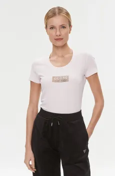 Женская белая футболка Белый S Guess W4RI33.J1314;A60W