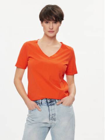 Pieces Футболка 17120455 Оранжевий Regular Fit Pieces Футболка 17120455 Оранжевий Regular Fit