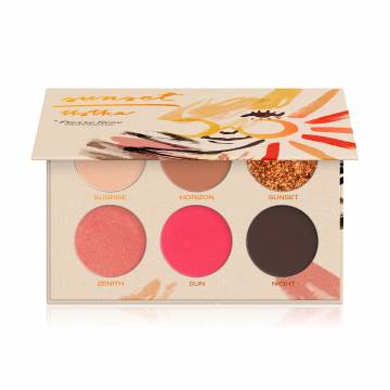 Палетка теней для век Pierre Rene Professional Eyeshadow Palette, Sunset Ustka, 7.8 г Палетка теней для век Pierre Rene Professional Eyeshadow Palette, Sunset Ustka, 7.8 г