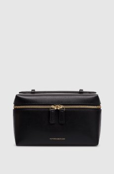 Черная кожаная сумка кросс-боди Vanity