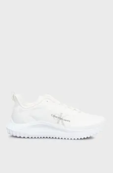 Женские белые кроссовки EVA RUNNER LOW LACE MIX ML WN Белый 39 Calvin Klein YW0YW01442