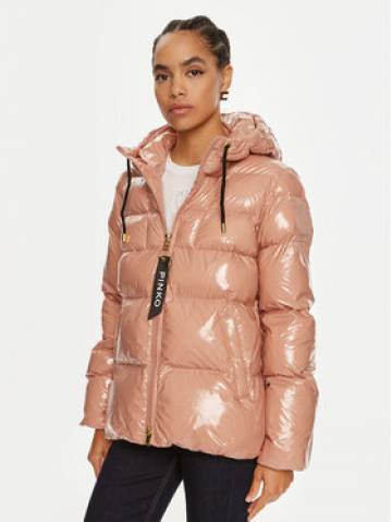 Pinko Пуховик Eleodoro 101597 A11K Бежевий Regular Fit Pinko Пуховик Eleodoro 101597 A11K Бежевий Regular Fit