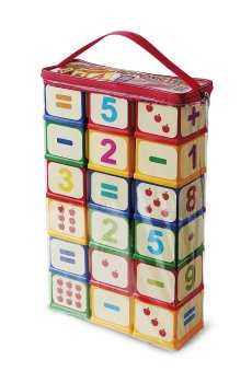 Игрушка Юніка Кубики Арифметика, от 3 лет, 18 шт (1061)