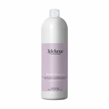 Шампунь 3DeLuXe Blonde Shampoo для светлых, осветленных и седых волос, 1 л Шампунь 3DeLuXe Blonde Shampoo для светлых, осветленных и седых волос, 1 л
