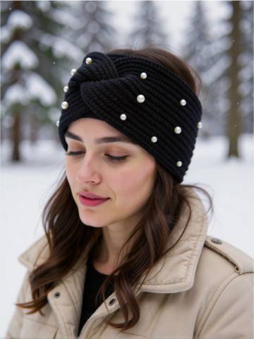 Пов’язка на голову - чорний