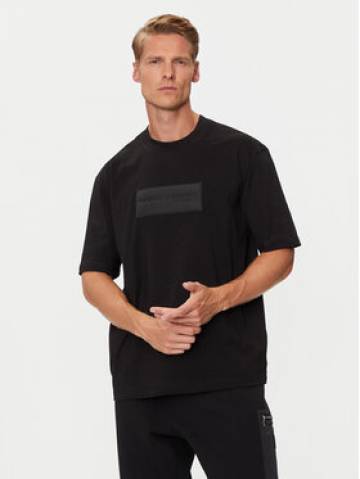 Armani Exchange Футболка XM000090 AF10361 UC001 Чорний Regular Fit Armani Exchange Футболка XM000090 AF10361 UC001 Чорний Regular Fit