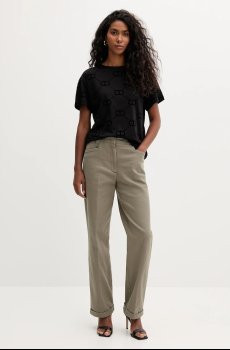 Хлопковая футболка Twinset