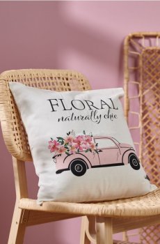 Наволочка - пастельний рожевий