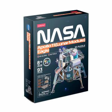 Тривимірний пазл CubicFun NASA Місячний модуль Орел місії Аполлон-11 (DS1058h) Тривимірний пазл CubicFun NASA Місячний модуль Орел місії Аполлон-11 (DS1058h)