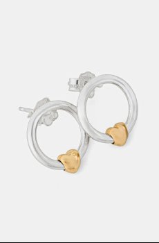 Серебряные серьги Tous