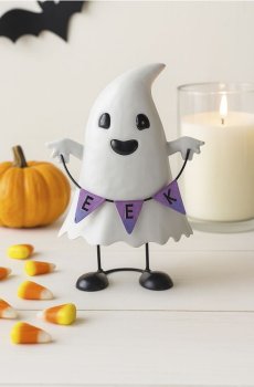 Стояча прикраса Halloween - білий