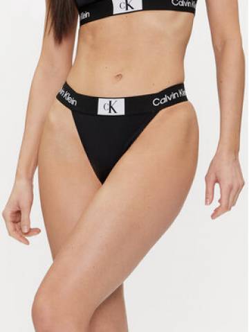 Calvin Klein Swimwear Низ від купальника KW0KW02351 Чорний Calvin Klein Swimwear Низ від купальника KW0KW02351 Чорний
