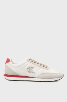 Мужские белые кроссовки RETRO Белый 41 Calvin Klein Jeans YM0YM01361