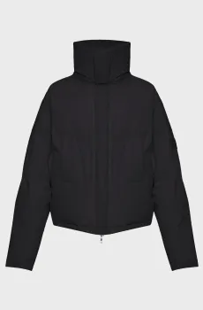 Женский черный пуховик Черный XS DKNY D2G4A176