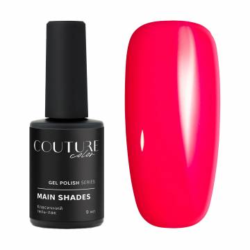 Гель-лак для ногтей Couture Colour Main Shades Gel Polish 202 Неон-фуксия, 9 мл