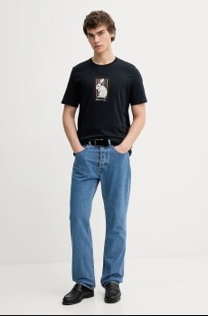 Хлопковая футболка PS Paul Smith