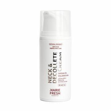 Крем для шеи и зоны декольте Marie Fresh Cosmetics Neck & Decollete Cream с эффектом лифтинга, 30 мл Крем для шеи и зоны декольте Marie Fresh Cosmetics Neck & Decollete Cream с эффектом лифтинга, 30 мл