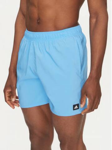 adidas Шорти для плавання Solid CLX IR6220 Голубий Regular Fit adidas Шорти для плавання Solid CLX IR6220 Голубий Regular Fit
