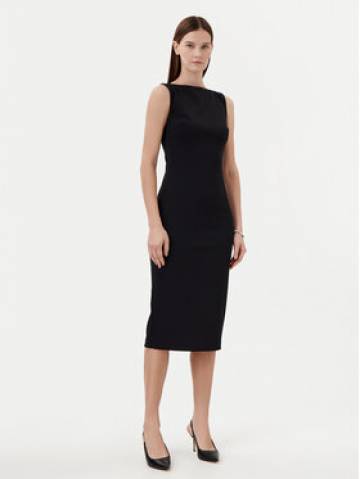 Calvin Klein Повсякденна сукня K20K208140 Чорний Slim Fit Calvin Klein Повсякденна сукня K20K208140 Чорний Slim Fit