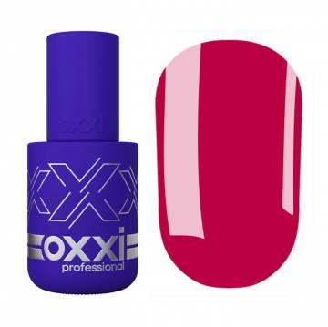 Гель-лак для ногтей Oxxi Professional 282 Темно-малиновый, эмаль, 10 мл
