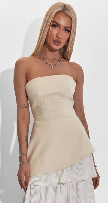 Жилети Lemanta Льняний корсет з асиметричним низом 44 (7038) Жилети Lemanta Льняний корсет з асиметричним низом 44 (7038)