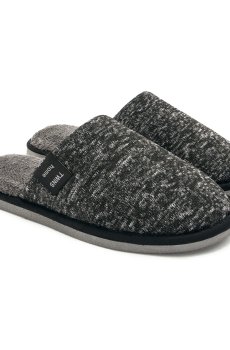 Мужские домашние тапочки Twins HS-OZ Melange черные, размер 40/41