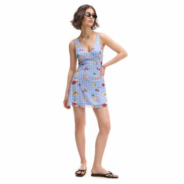 Cropp - Облягаюча сукня - блідо-блакитний Cropp - Облягаюча сукня - блідо-блакитний