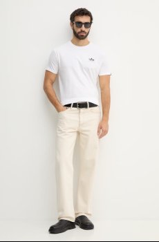 Хлопковая футболка Alpha Industries Camo Print