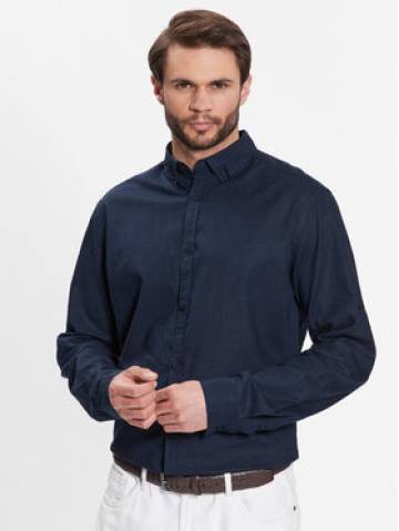 INDICODE Сорочка Hanko 20-327 Cиній Regular Fit INDICODE Сорочка Hanko 20-327 Cиній Regular Fit