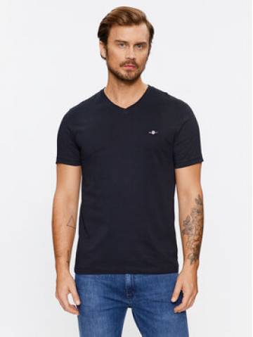 Gant Футболка Shield 2003186 Чорний Slim Fit Gant Футболка Shield 2003186 Чорний Slim Fit