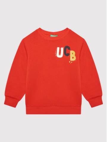 United Colors Of Benetton Світшот 3J70G104B Червоний Regular Fit United Colors Of Benetton Світшот 3J70G104B Червоний Regular Fit