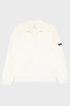 Женское белое поло SCUBA OVERSIZED Белый M Calvin Klein LV044E223G