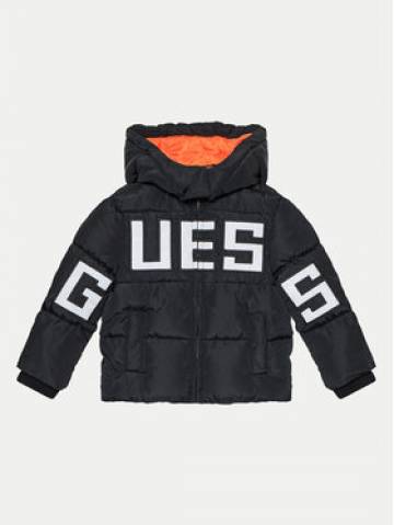 Guess Пуховик N4BL04 WB240 Чорний Regular Fit Guess Пуховик N4BL04 WB240 Чорний Regular Fit