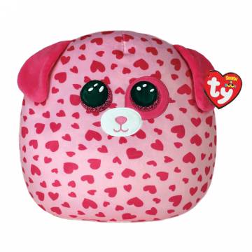 Подушка TY Squish-a-boos Рожевий пес Tickle 40 см (39208) Подушка TY Squish-a-boos Рожевий пес Tickle 40 см (39208)