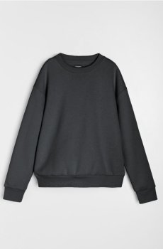 Кофта з круглим вирізом - темно-сірий