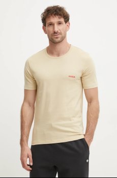 Хлопковая футболка HUGO 3 шт T-SHIRT RN TRIPLET P
