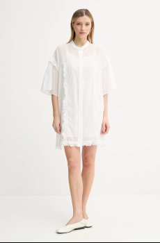 Платье с примесью шелка ISABELLE BLANCHE