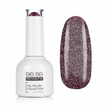 Гель-лак для ногтей Be.Se Professional Gel Polish Collection Diamond 35 Светоотражающий, сливовый, 10 г Гель-лак для ногтей Be.Se Professional Gel Polish Collection Diamond 35 Светоотражающий, сливовый, 10 г