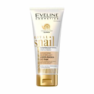 Восстанавливающая крем-маска для рук Eveline Cosmetics Royal Snail, 100 мл Восстанавливающая крем-маска для рук Eveline Cosmetics Royal Snail, 100 мл