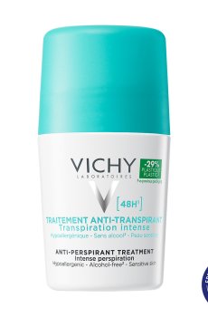Шариковый дезодорант-антиперспирант Vichy 48 H Anti-Perspirant Treatment, женский, 50 мл