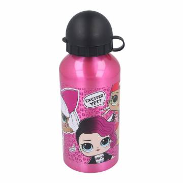 Пляшка для води Stor LOL Surprise Rock on 400 мл алюмінієва (Stor-16834) Пляшка для води Stor LOL Surprise Rock on 400 мл алюмінієва (Stor-16834)