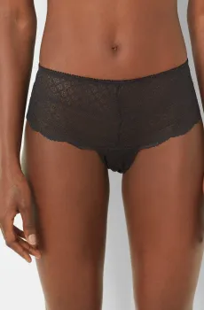 Женские черные трусики-шортики IDOLE Черный L Etam 6540509