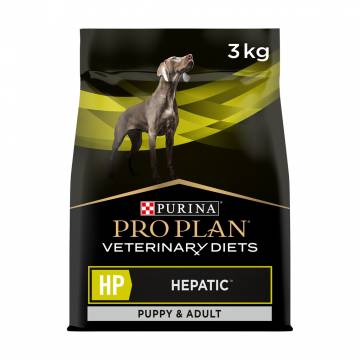 Сухой корм для щенков и взрослых собак Pro Plan Veterinary Diets HP Hepatic для поддержания функции печени, 3 кг Сухой корм для щенков и взрослых собак Pro Plan Veterinary Diets HP Hepatic для поддержания функции печени, 3 кг