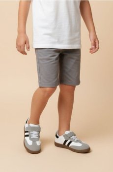 Кеди з застібками на липучках - білий