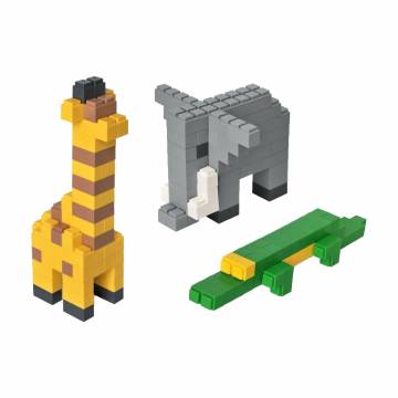 Детский конструктор Tigres Брикс Зоо, 190 элементов, от 3 лет (40012) Детский конструктор Tigres Брикс Зоо, 190 элементов, от 3 лет (40012)