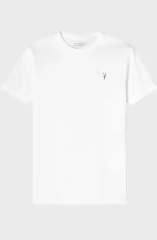 Мужская белая футболка BRACE CREW Белый S AllSaints M030JB